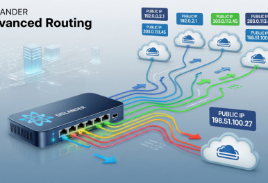 Sislander Advanced Routing: potentes opciones de enrutamiento a internet a un click de distancia